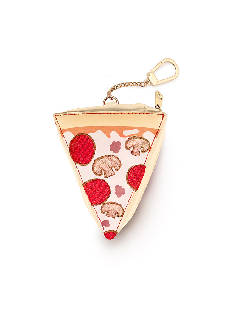 Pizza 2 in 1 Bag Charm + Shopper Bag