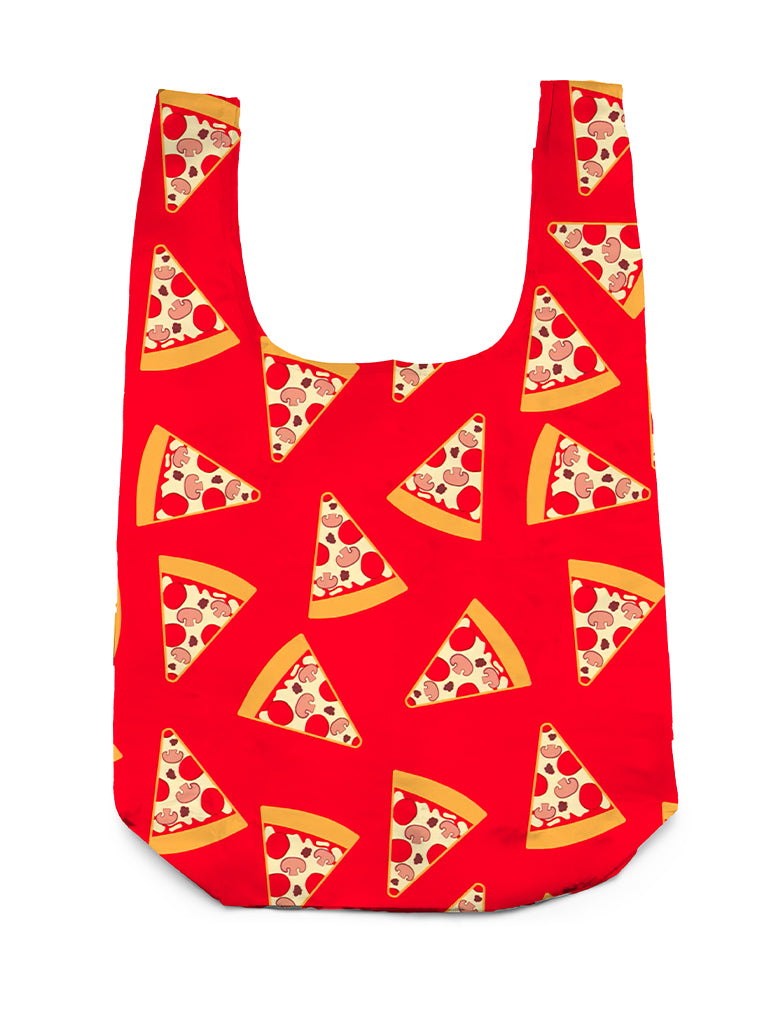 Pizza 2 in 1 Bag Charm + Shopper Bag