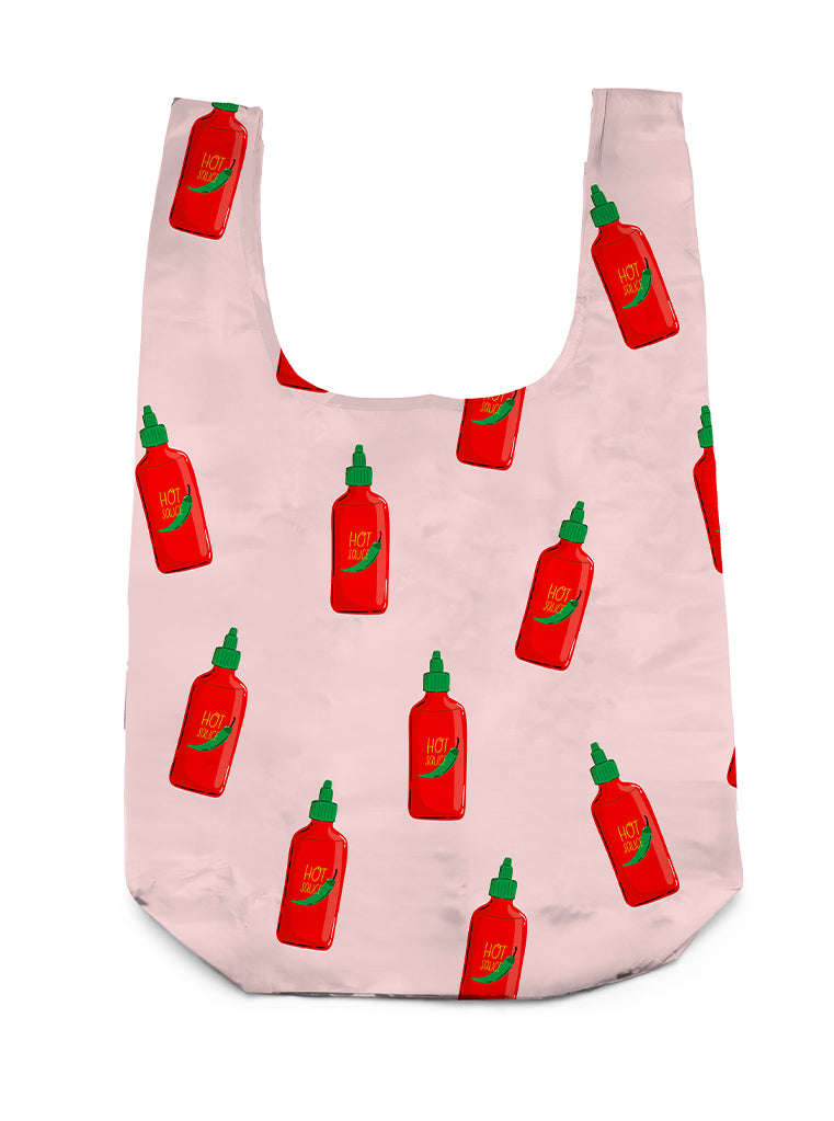 Hot Sauce 2 in 1 Bag Charm + Shopper Bag