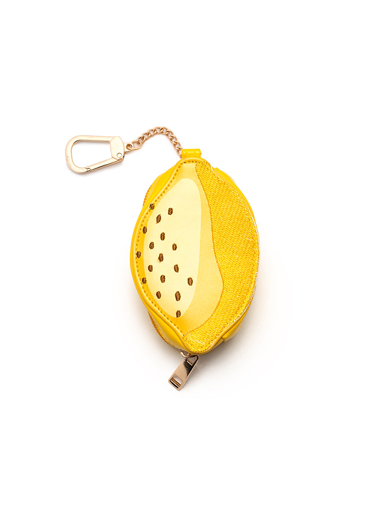 Lemon 2 in 1 Bag Charm + Shopper Bag