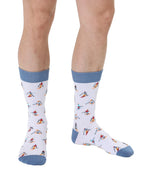 Ski Mens Bamboo Crew Socks