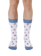 Ski Mens Bamboo Crew Socks