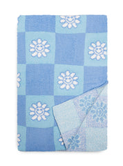Blue Daisy Blanket
