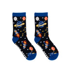 Space Kids Bamboo Crew Socks