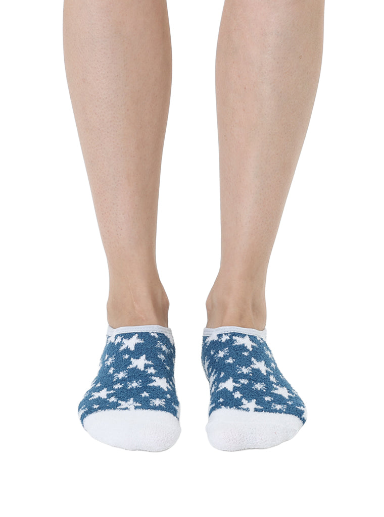 Stars Fuzzy Slipper Sock