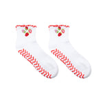 Strawberry Grip Socks