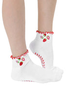 Strawberry Grip Socks