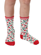 Strawberry Kids Bamboo Crew Socks