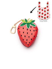 Strawberry 2 in 1 Bag Charm + Shopper Bag