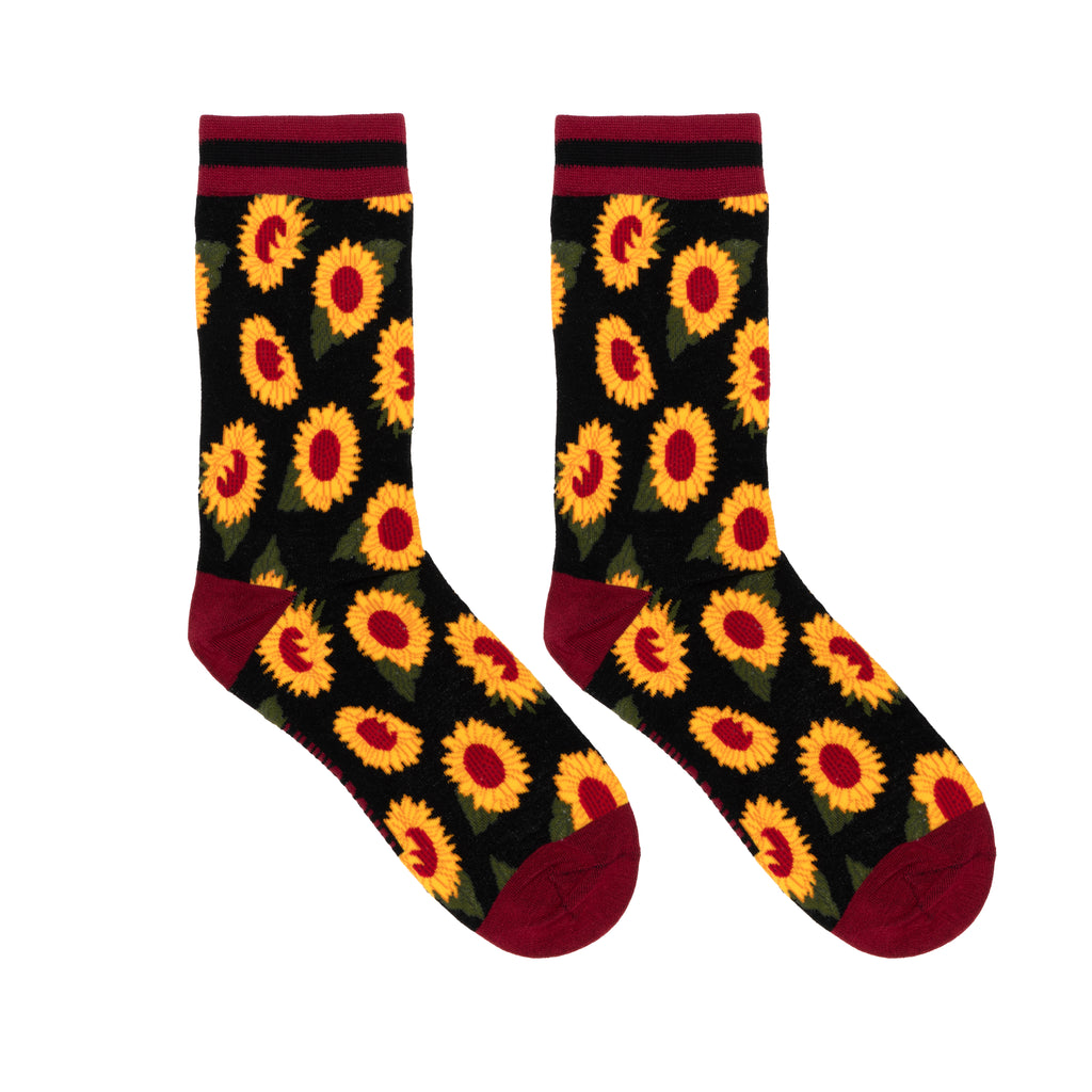 Sunflower Women's Bamboo Crew Socks