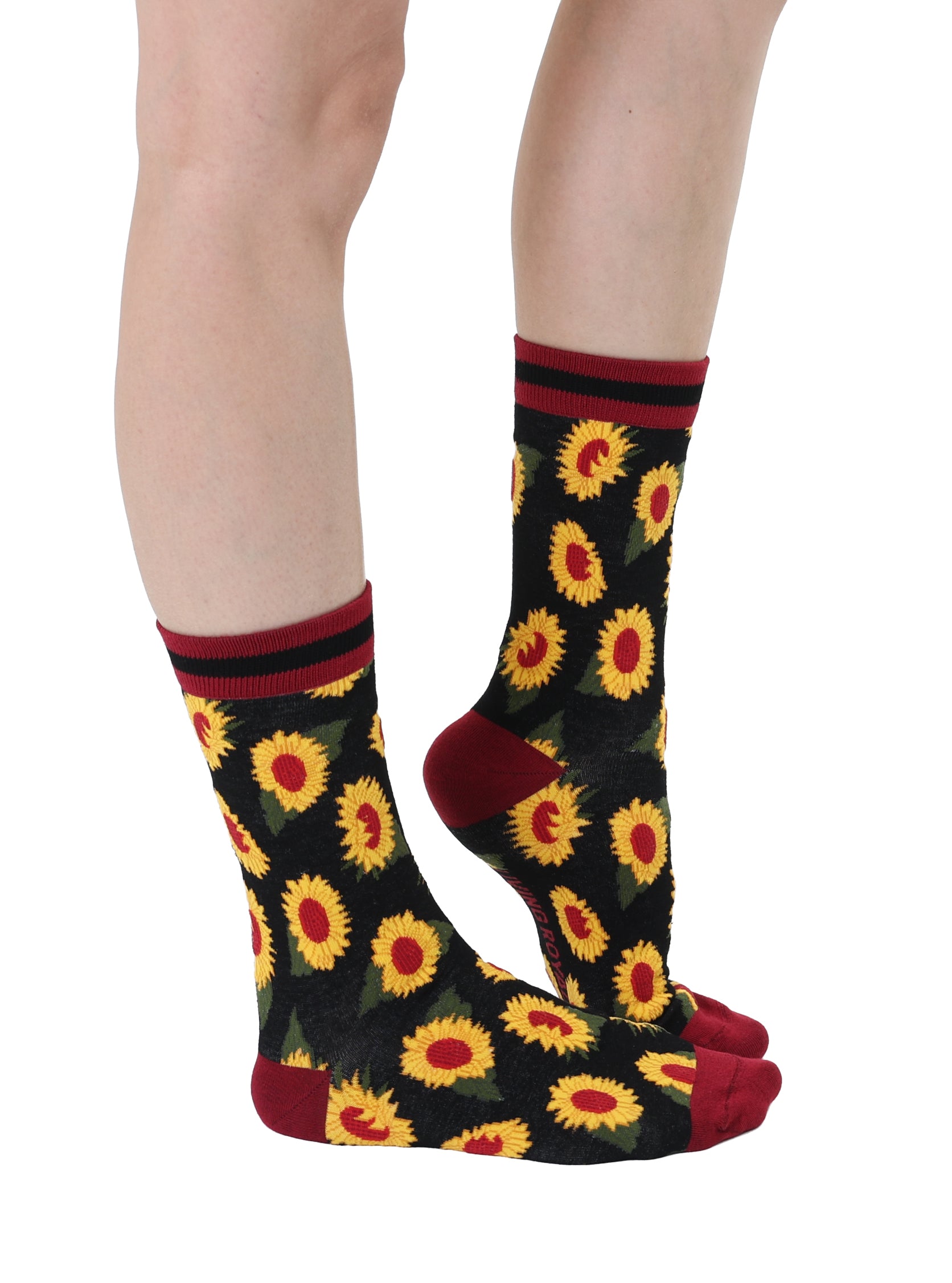 Sunflower Women's Bamboo Crew Socks