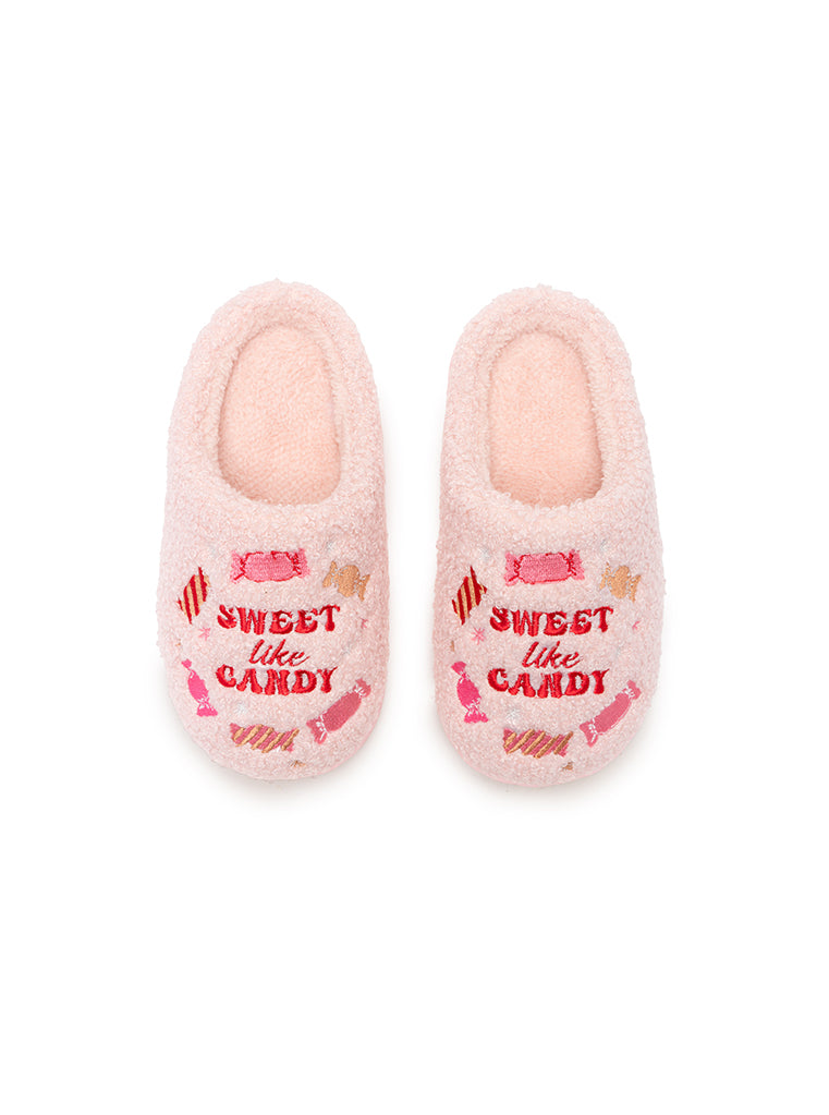 Sweet Like Candy Kids Slippers
