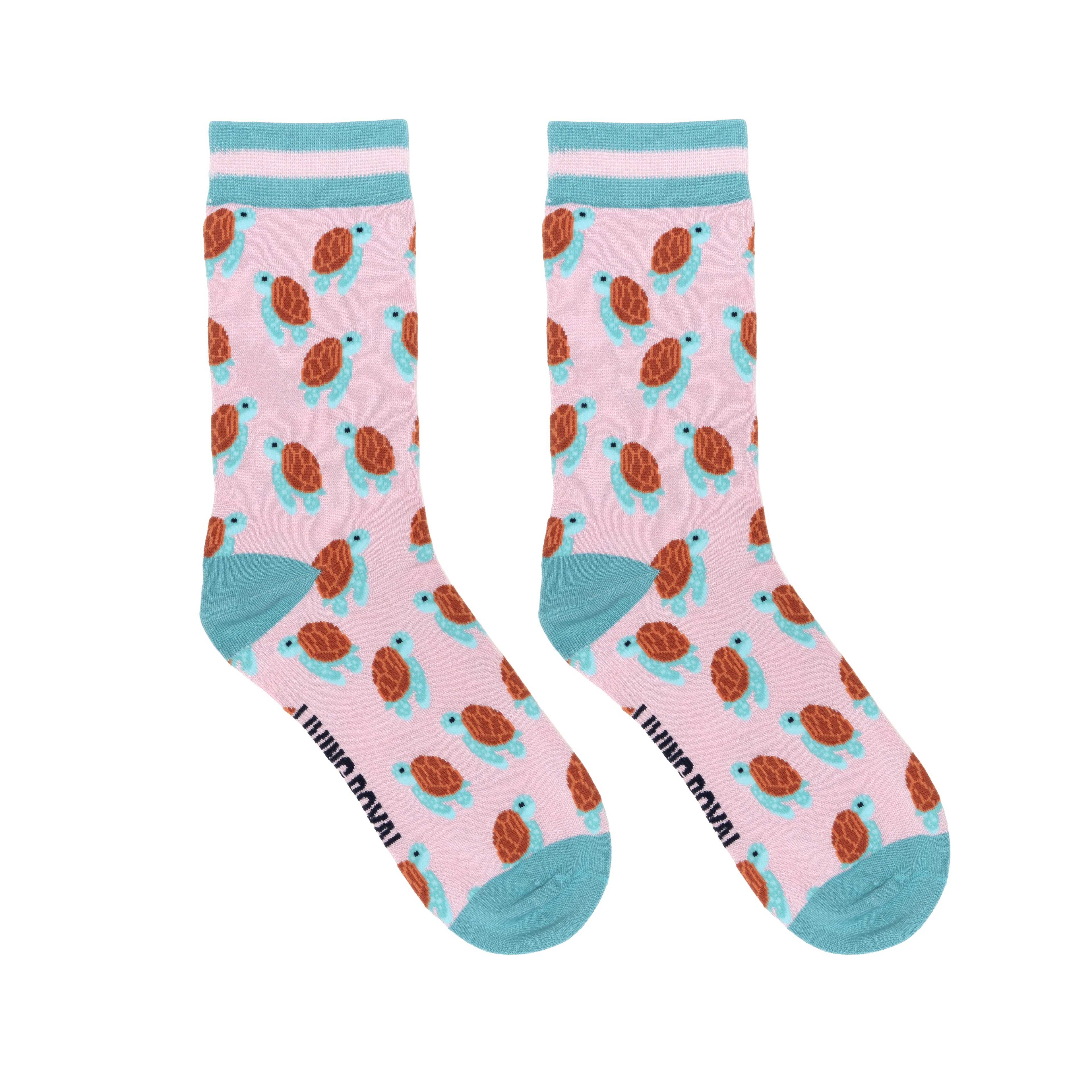 Turtle Women's Bamboo Crew Socks