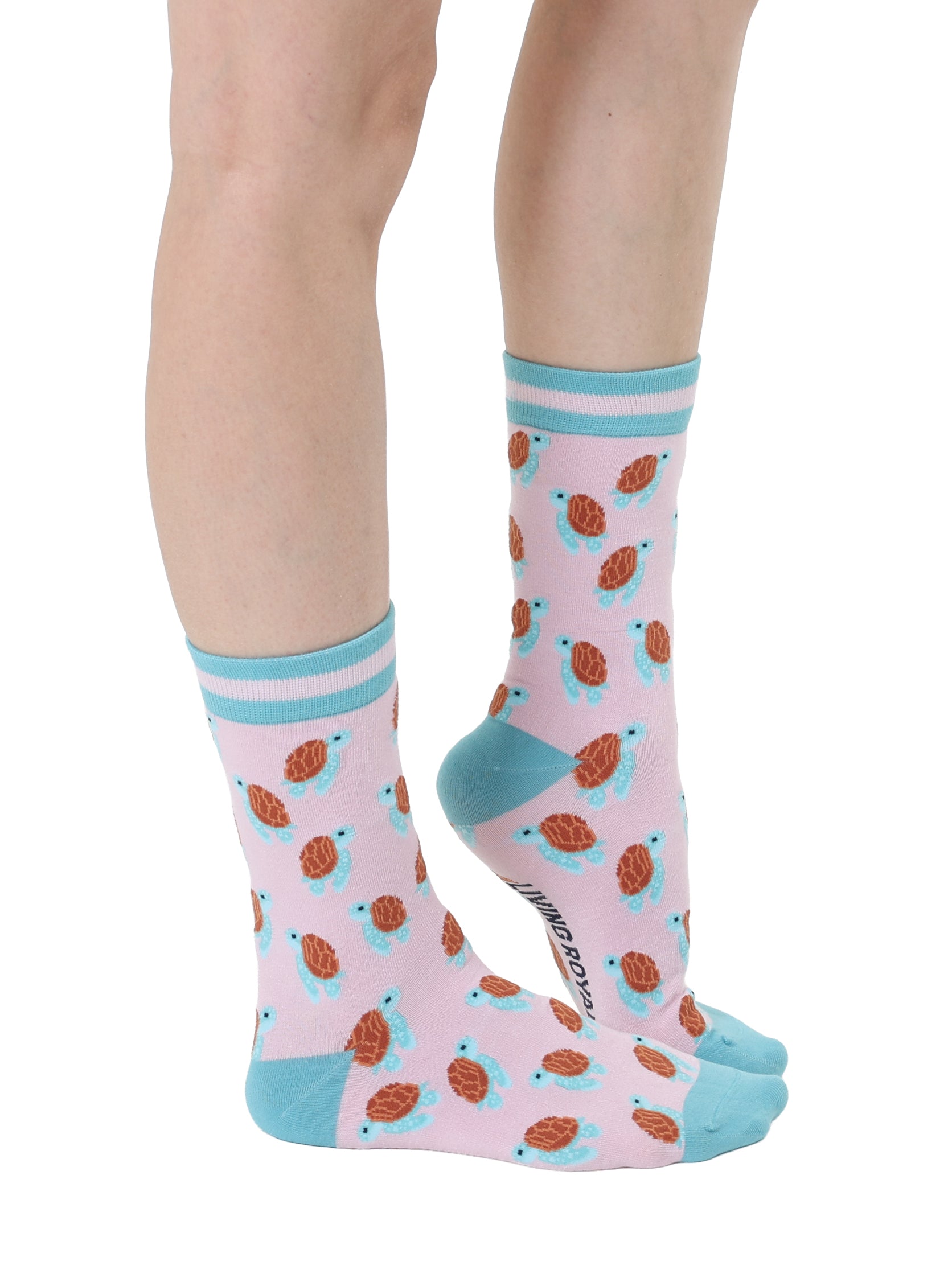 Turtle Women's Bamboo Crew Socks