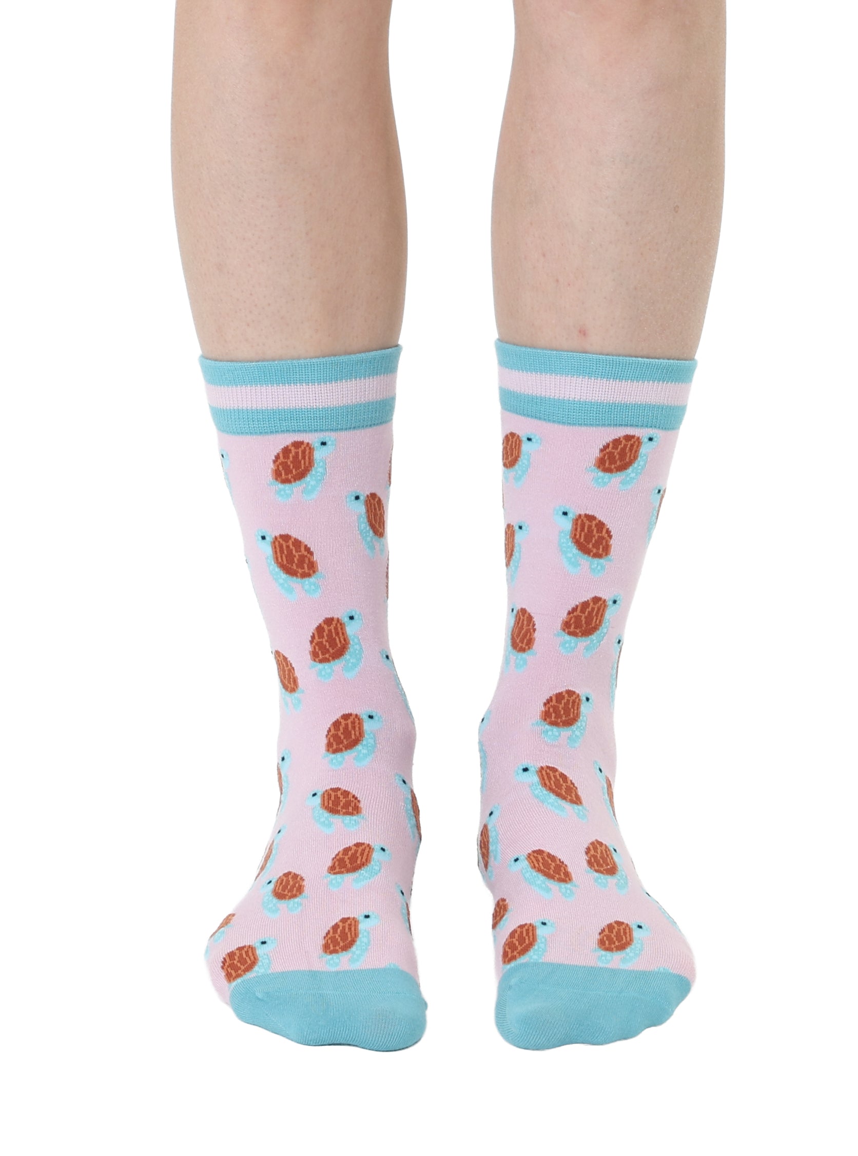 Turtle Women's Bamboo Crew Socks