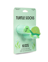 Turtle 3D Kids Crew Sock