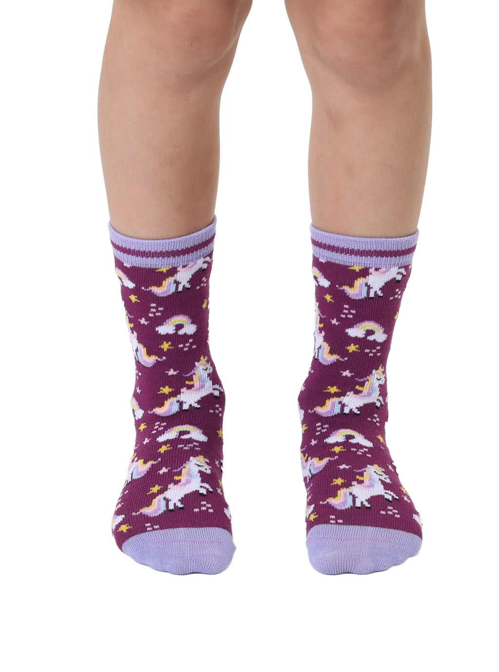 Unicorn Kids Bamboo Crew Socks
