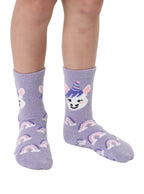 Unicorn Kids Fuzzy Socks