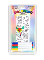 Woodland Animal Coloring Sock
