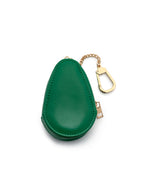 2-in-1 bag charm featuring an avocado-shaped design, displayed on a white background.