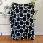 Black Bolt Smile Blanket