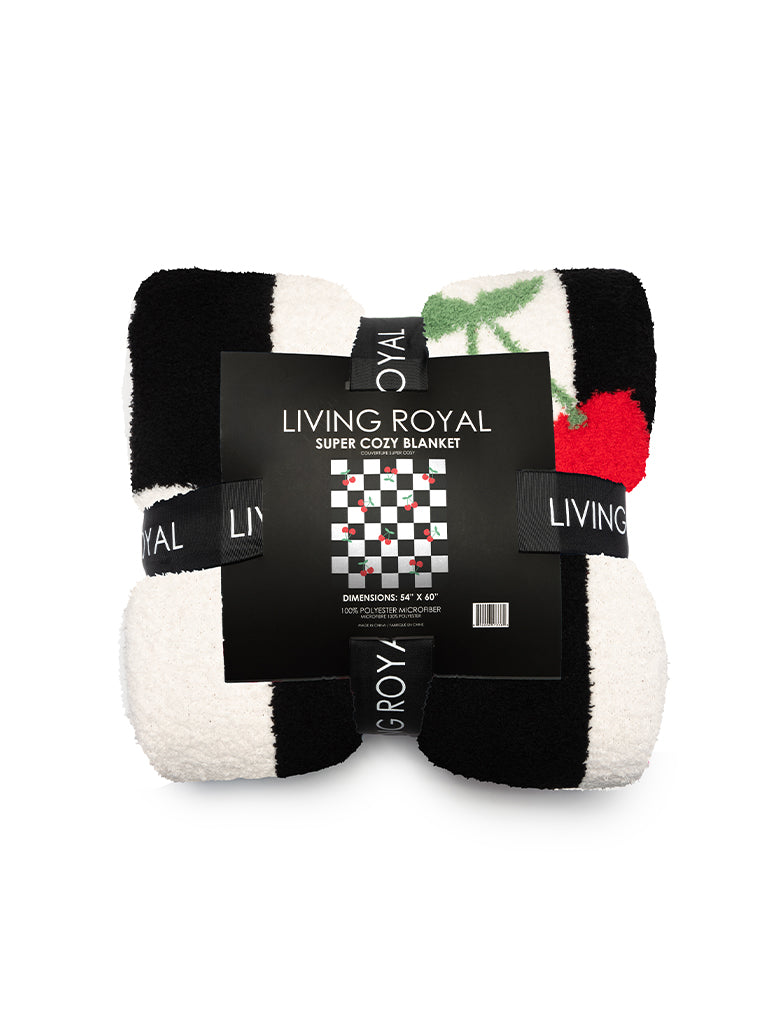 Checker Cherries Blanket