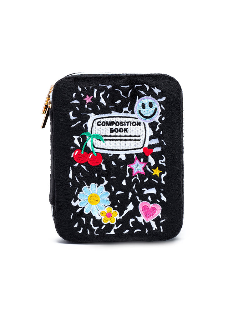 Composition Jewelry Zip Case