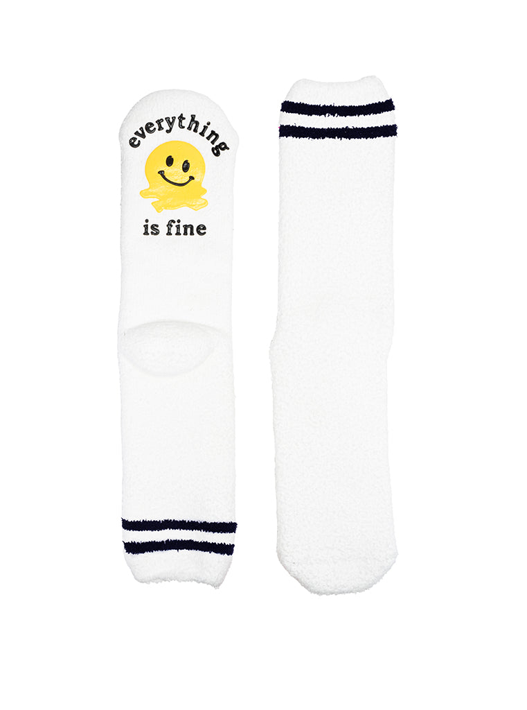 It's Fine Fuzzy Crew Socks