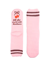 Kind Fuzzy Crew Socks
