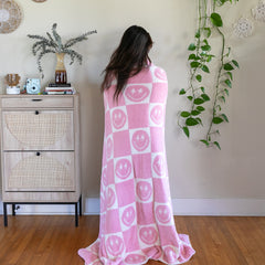 Pink Bolt Blanket