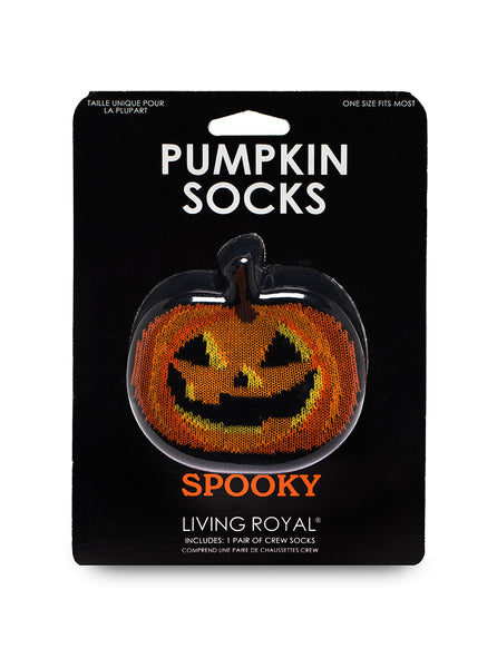 Pumpkin 3D Crew Sock