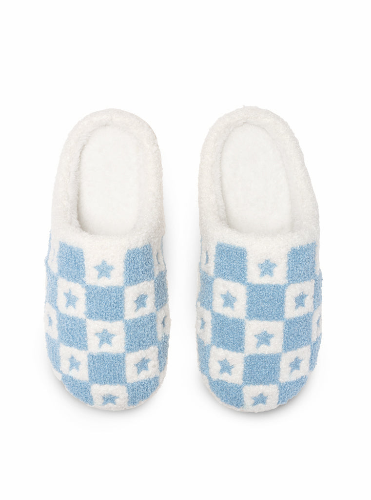 Star Checker Slippers