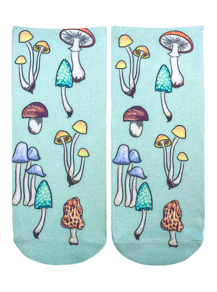 Rare Mushroom Ankle Socks