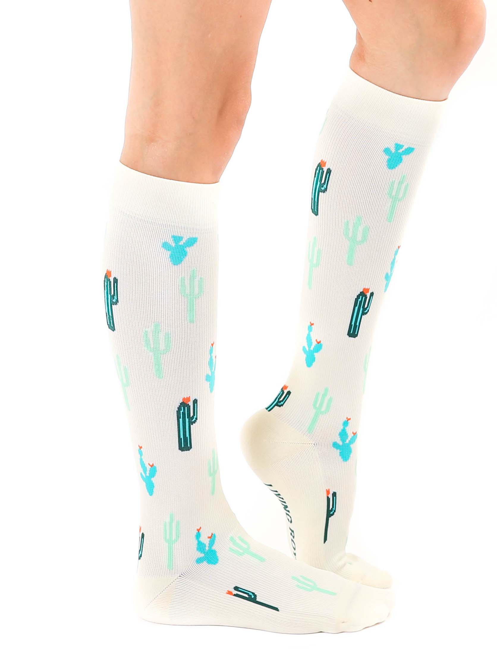 Cactus Compression Socks