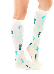 Cactus Compression Socks