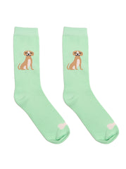 Dog 3D Crew Sock