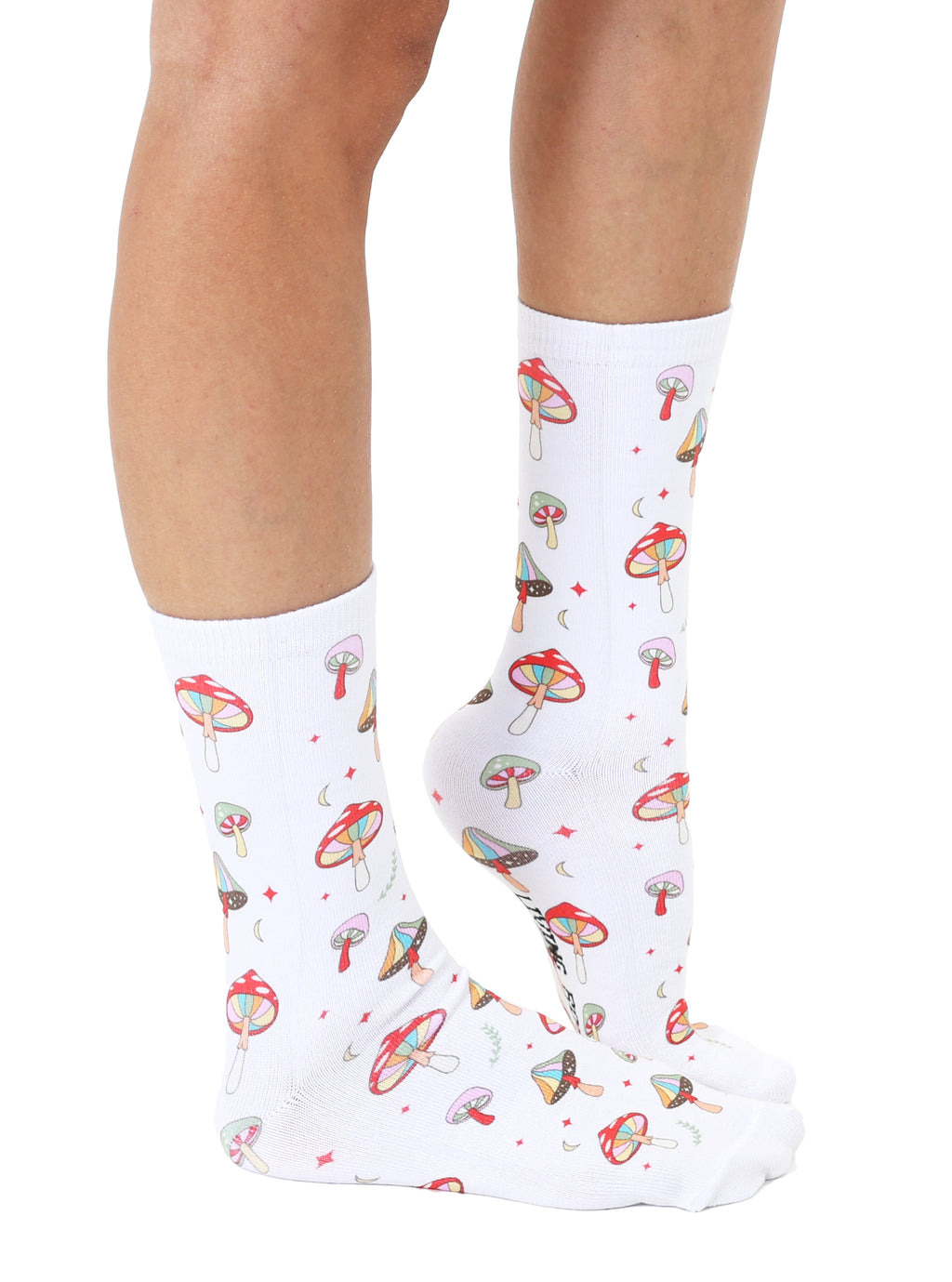 Funky Mushroom Crew Socks