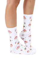 Funky Mushroom Crew Socks
