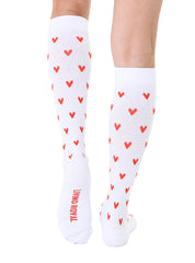 Hearts Compression Socks