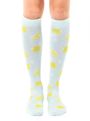 Lemon Compression Socks