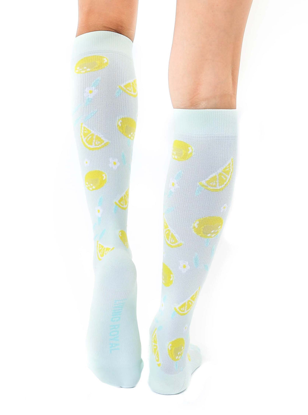Lemon Compression Socks