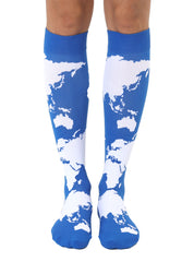 Map Compression Socks