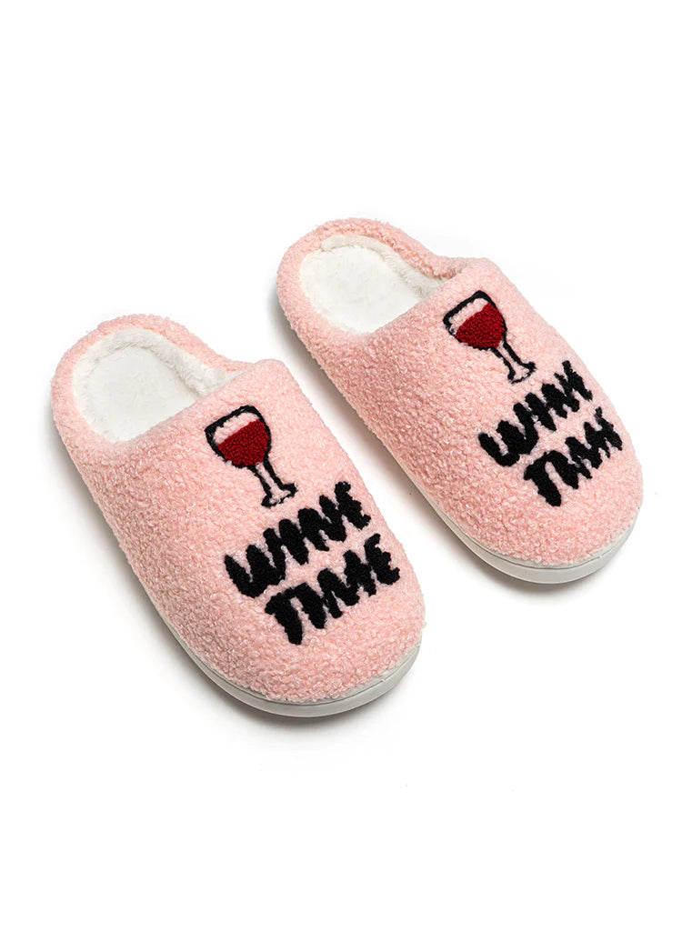 Wine slippers sales