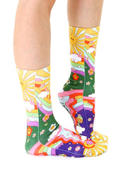 It's Groovy Crew Socks