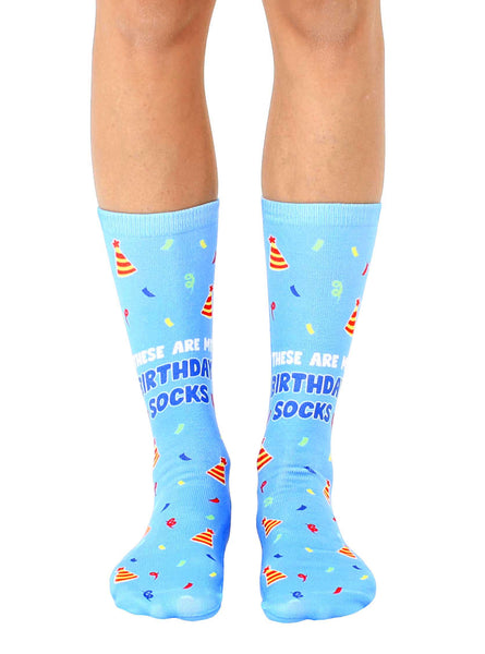 Birthday Socks Crew Socks