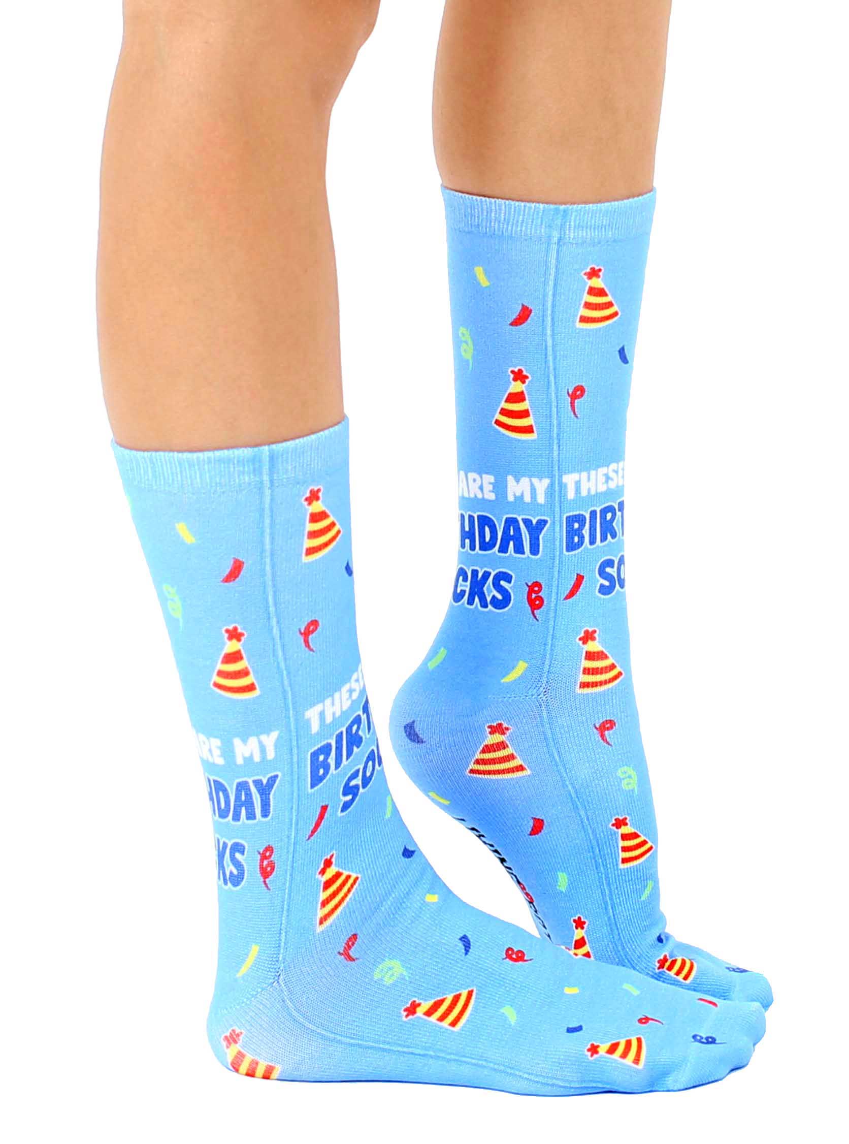 Birthday Socks Crew Socks