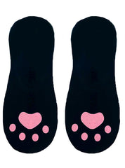 Black Kitty Liner Socks