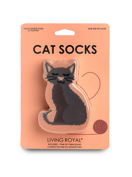 Cat 3D Crew Sock