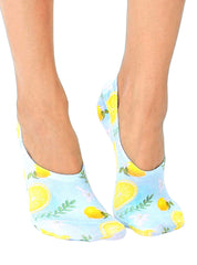 Classy Lemon Liner Socks