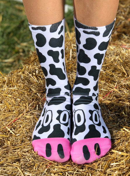 Cow Crew Socks